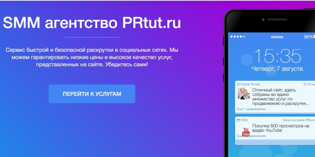 Prtut - продвижение и накрутка в 40 соцсетях