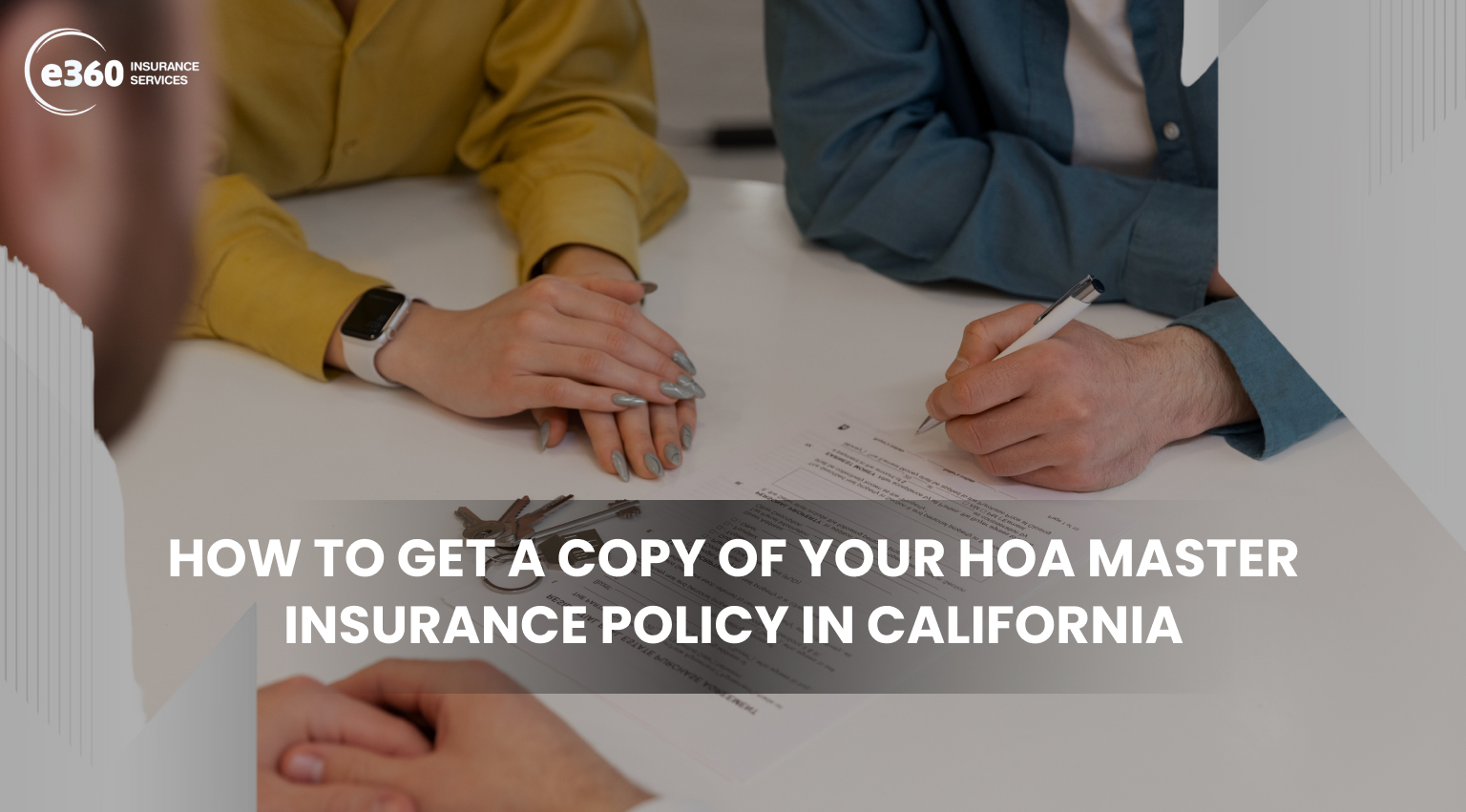 How to Get Copy of HOA Master Insurance Policy in California